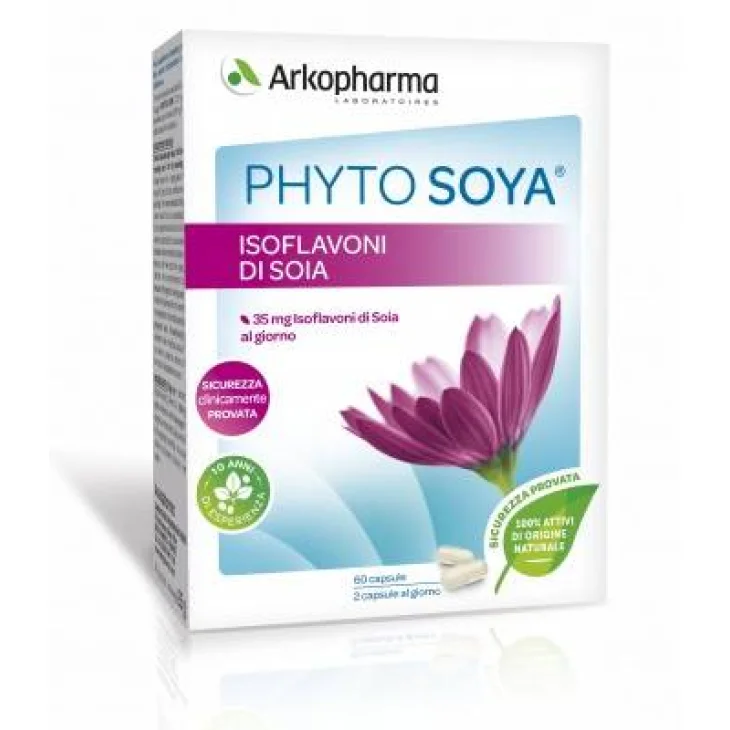 Arkopharma Phyto Soya Integratore per i Disturbi della Menopausa