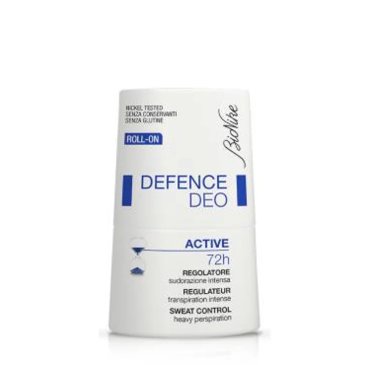 BioNike Defence Deo Roll-On Active 72h Lunga Durata Deodorante 50 ml