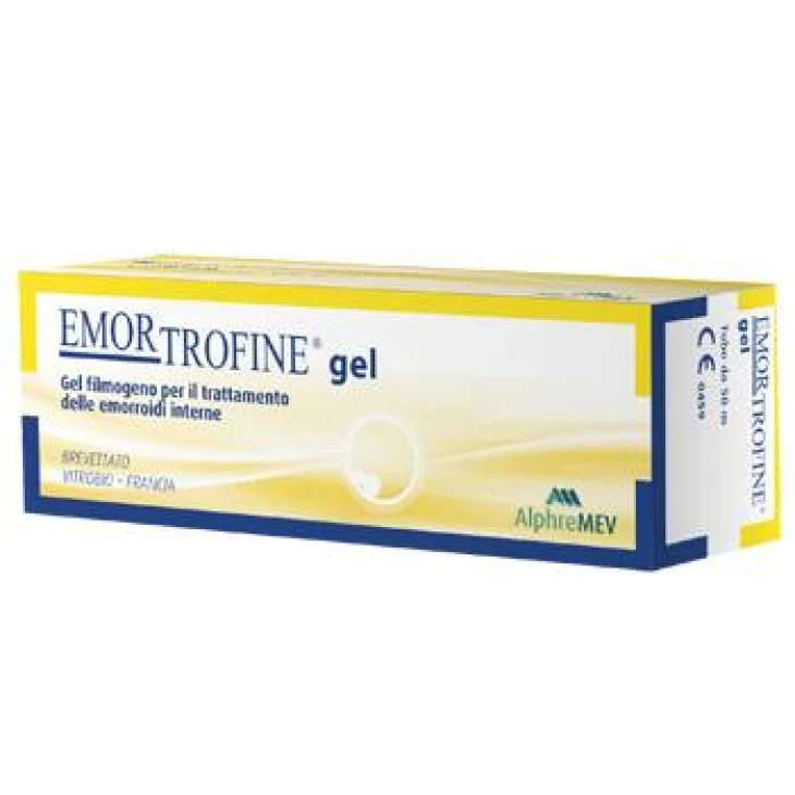 Alphrema Emortrofine Gel Trattamento Emorroidi 50 ml