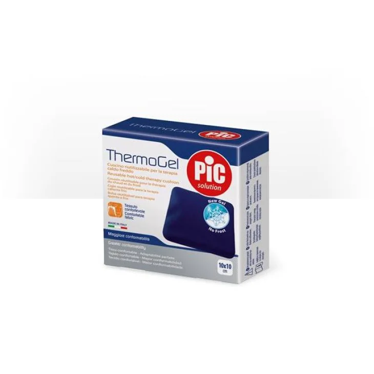 Pic Thermogel Cuscinetto in Gel per Terapia Caldo Freddo 10x10