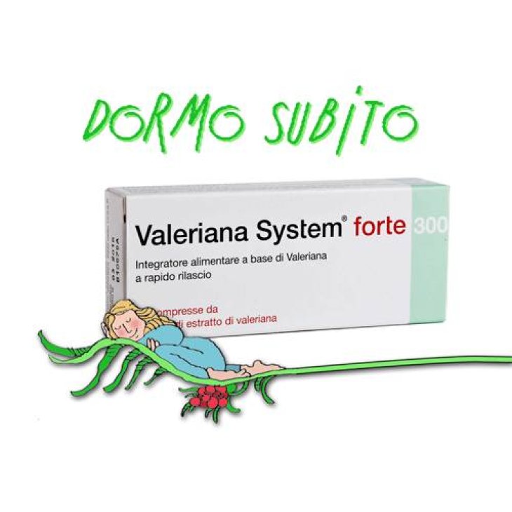Valeriana System Forte per Stati d'Ansia e Disturbi del Sonno