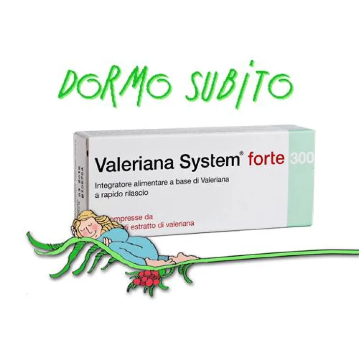 Valeriana System Forte per Stati d'Ansia e Disturbi del Sonno
