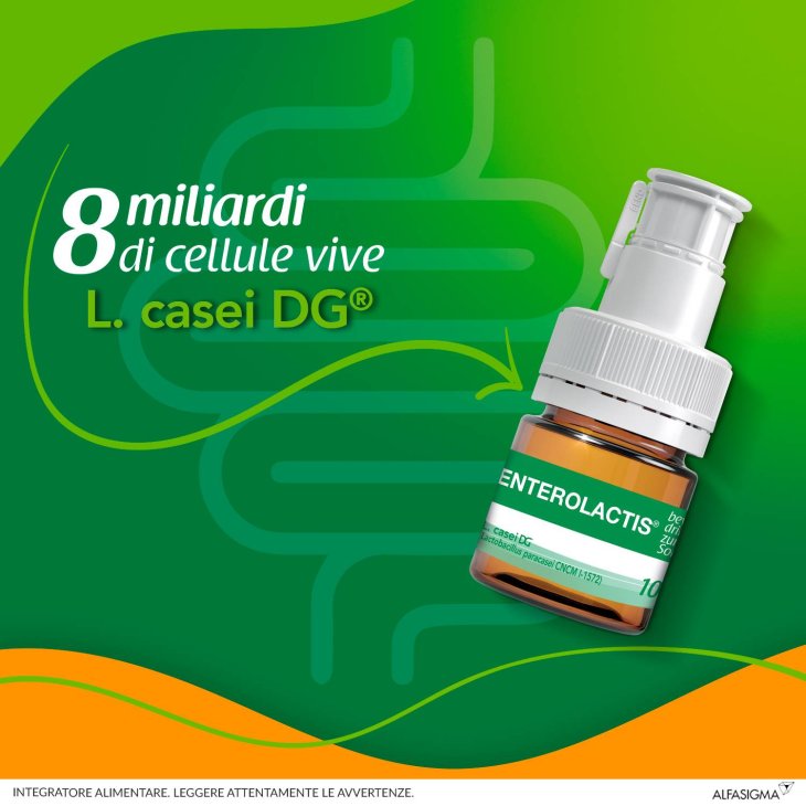 Enterolactis Bevibile Integratore Fermenti Lattici 12 flaconcini