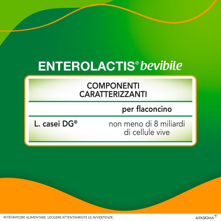 Enterolactis Bevibile Integratore Fermenti Lattici 12 flaconcini