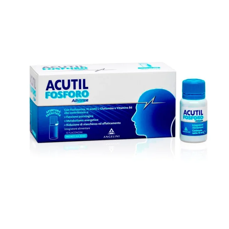 Acutil Fosforo Advance Integratore per la Memoria e la Concentrazione 10 flaconcini