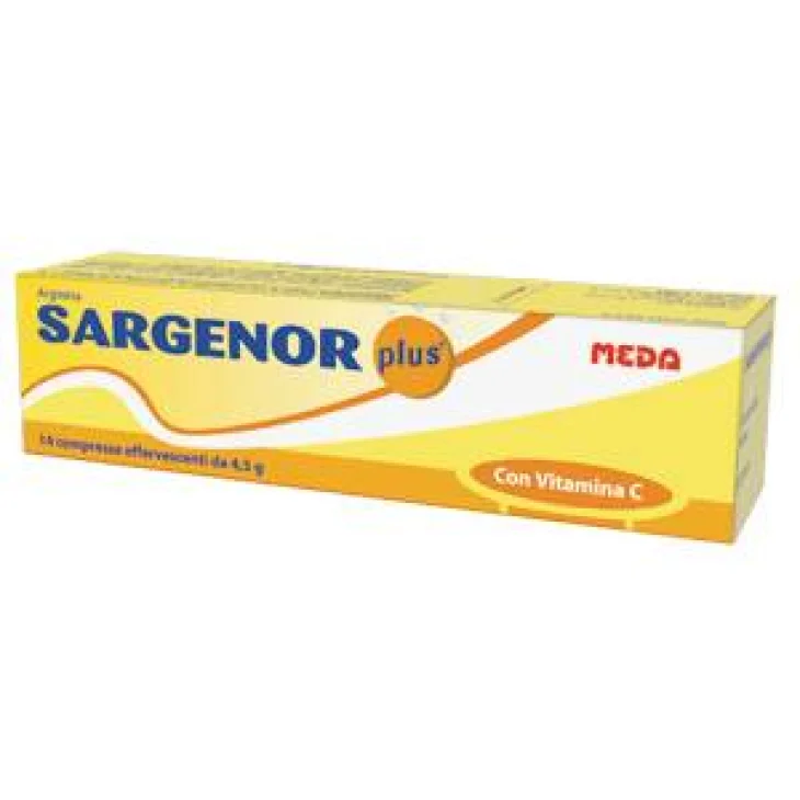 Sargenor Plus Integratore per la Concentrazione e la Memoria con Vitamina C