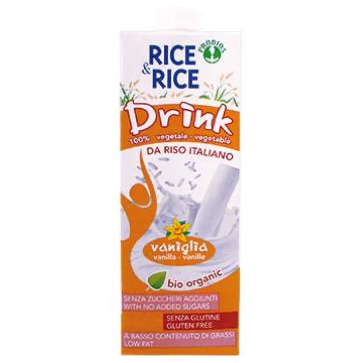 Probios Rice&Rice Bevanda di riso alla vaniglia biologica 1000 ml