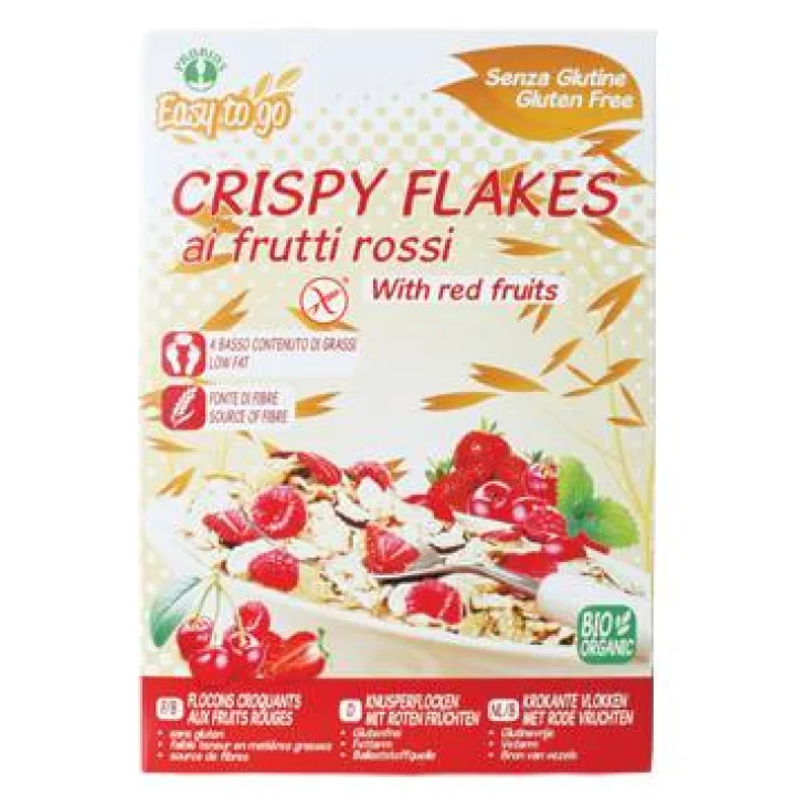 Easy To Go Crispy Flakes ai Frutti Rossi Senza Glutine Biologici
