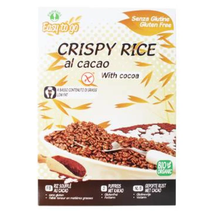 Easy To Go Crispy Rice al Cacao Senza Glutine Biologici