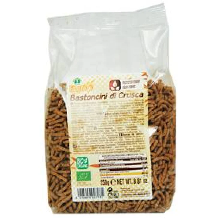 Probios Easy To Go Bastoncini di crusca biologici senza zuccheri aggiunti 250 g