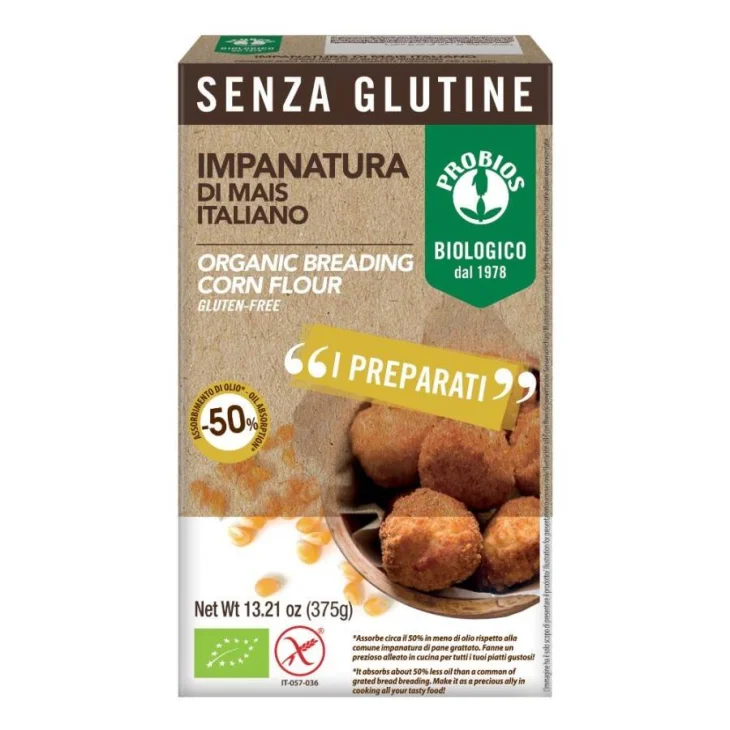 Viva Mais Impanatura di Mais Biologica Senza Glutine