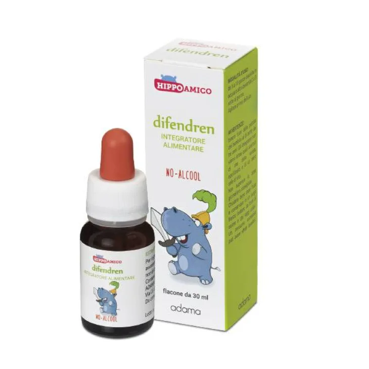 Adama E.I.E. Difendren Estratto Idroenzimatico Integratore Alimentare per le Difese Immunitarie e la Depurazione dei Bambini