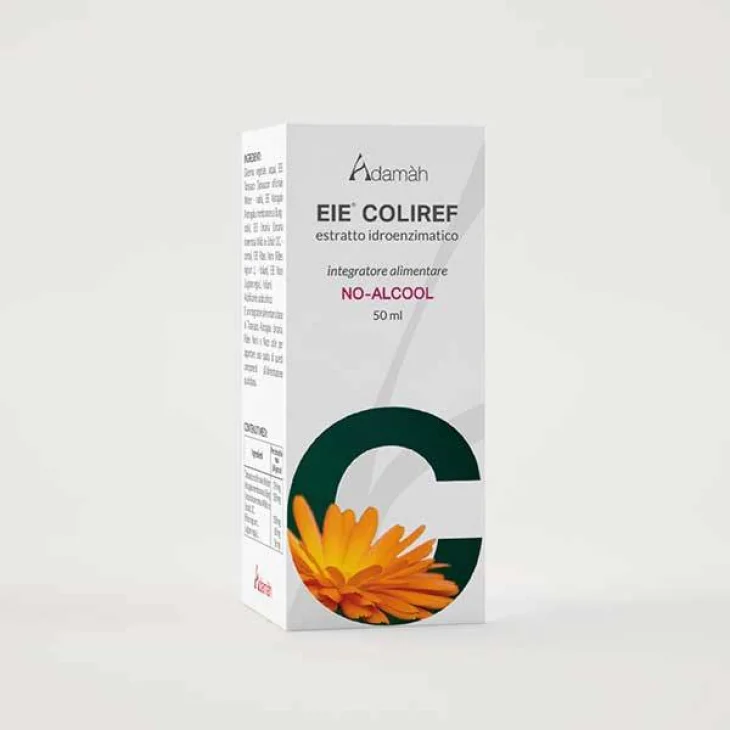 Adama E.I.E. Coliref Estratto Idroenzimatico Integratore Alimentare contro l'Acidità Gastrica