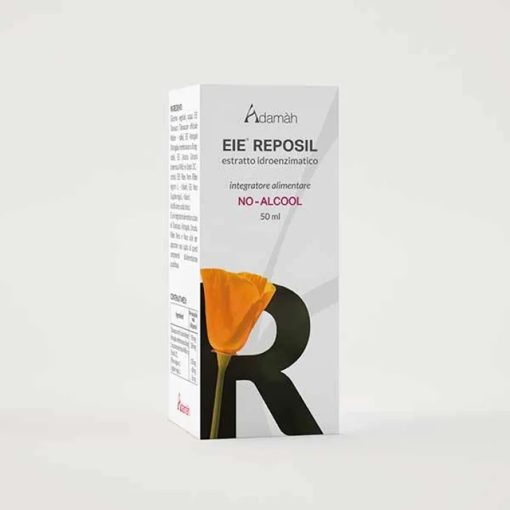 Adama E.I.E. Reposil Estratto Idroenzimatico Integratore Alimentare per il Sonno