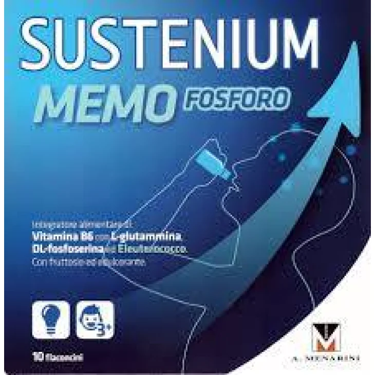 Sustenium Memo Fosforo Integratore per la Memoria e le Funzioni Cognitive