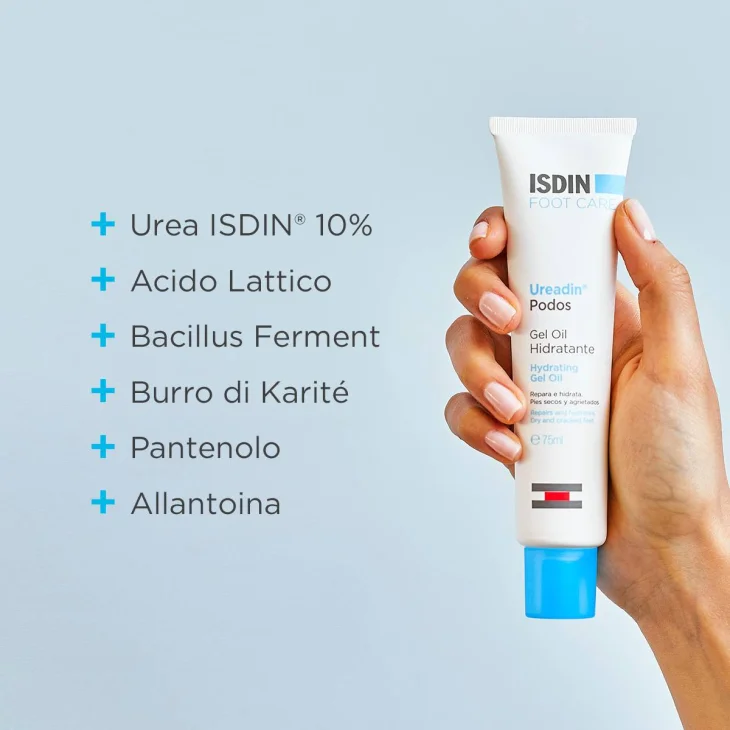 Isdin Ureadin Podos Gel Detergente Piedi Secchi 75 ml