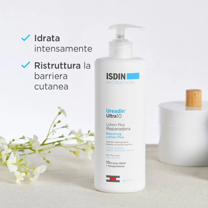 Isdin Ureadin Ultra 10 Lozione Idratante Corpo per Pelle Secca 400 ml