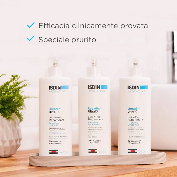 Isdin Ureadin Ultra 10 Lozione Idratante Corpo per Pelle Secca 400 ml