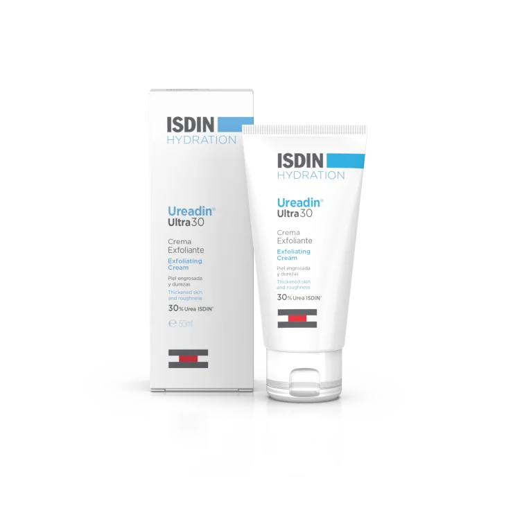 Isdin Ureadin Rx 30 Crema Idratante Zone Callose per Pelle Secca 50 ml