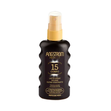 Angstrom Hydraxol Latte Solare Spray protezione solare SPF15 175 ml