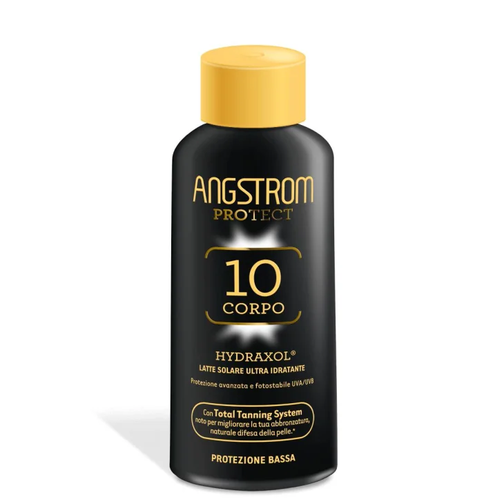 Angstrom Hydraxol Latte Solare Ultra Idratante Protezione solare SPF10 200 ml