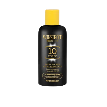 Angstrom Hydraxol Latte Solare Ultra Idratante Protezione solare SPF10 200 ml