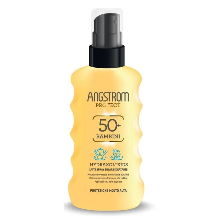 Angstrom Hydraxol Latte Solare Spray idratante per i bambini 50+ 175 ml