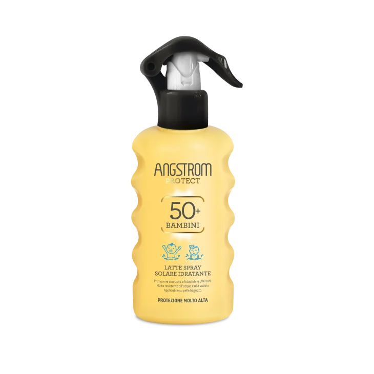 Angstrom Hydraxol Latte Solare Spray idratante per i bambini 50+ 175 ml