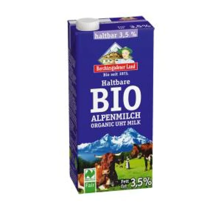 Latte Biologico a Lunga Conservazione Senza Lattosio