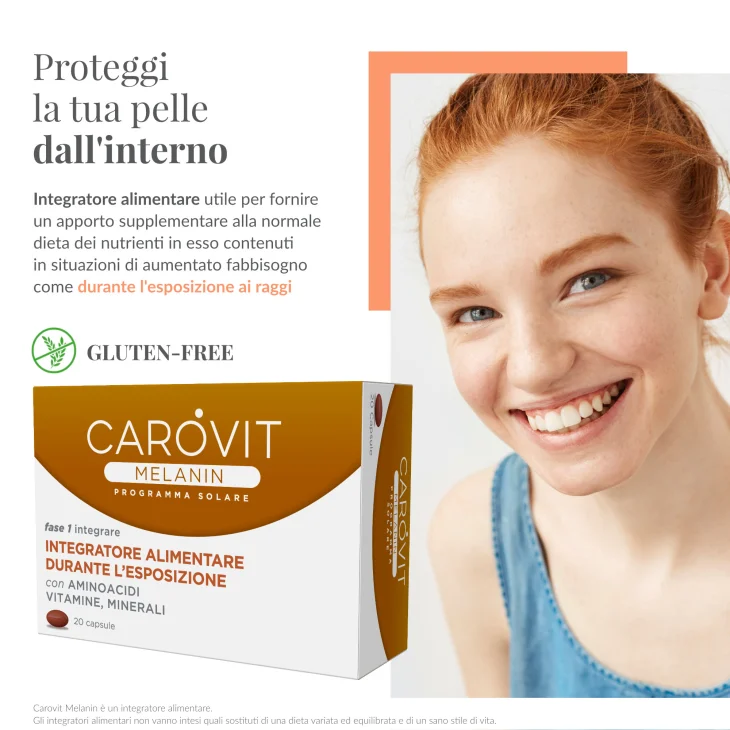 Carovit Melanin Integratore Solare Carovit Melanin Integratore Solare