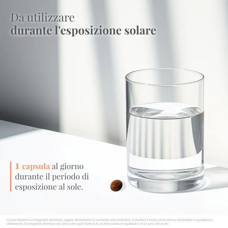 Carovit Melanin Integratore Solare Carovit Melanin Integratore Solare