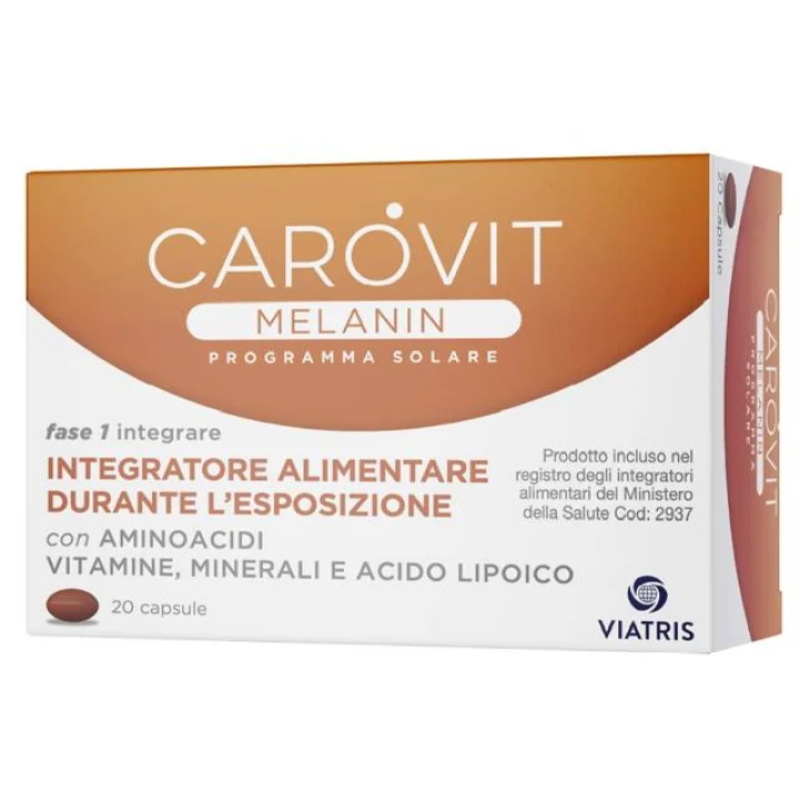 Carovit Melanin Integratore Solare