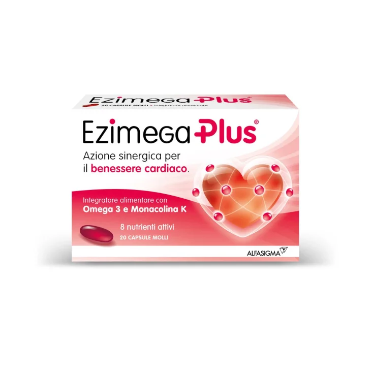 Ezimega Plus Integratore agli Omega 3 Contro il Colesterolo