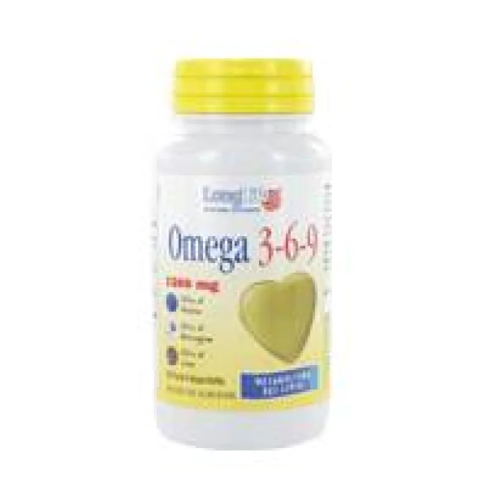 Longlife Omega 3-6-9 Integratore per il Colesterolo