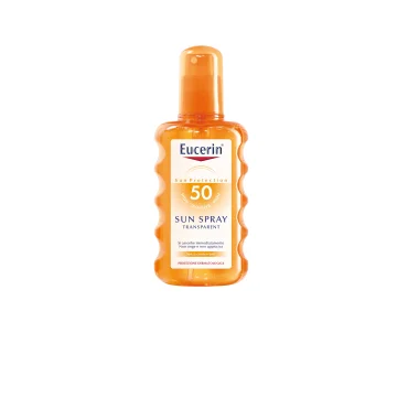 Eucerin Sun Spray Trasparent Protezione solare per pelle grassa SPF50 200 ml