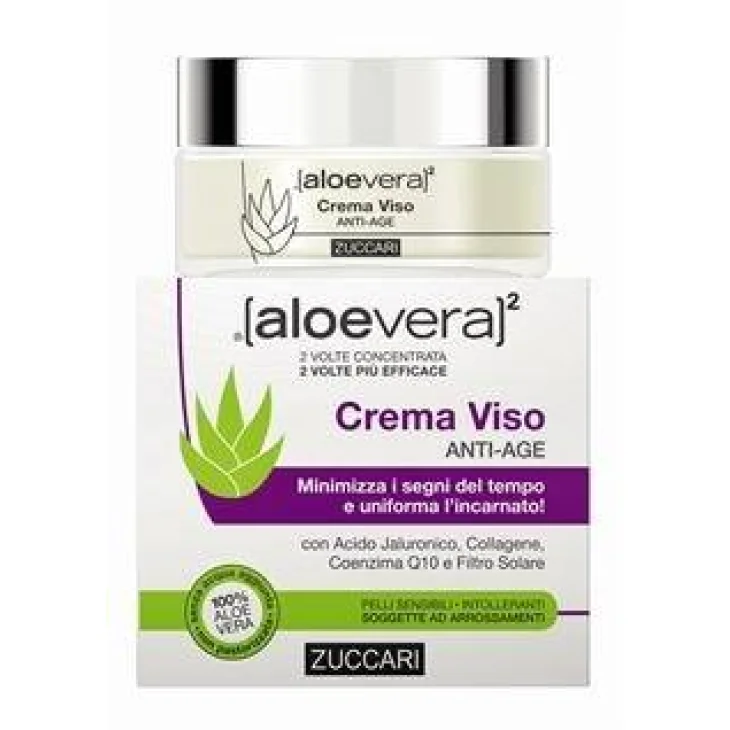 Zuccari Aloe Vera Crema Viso Antiage 50 ml