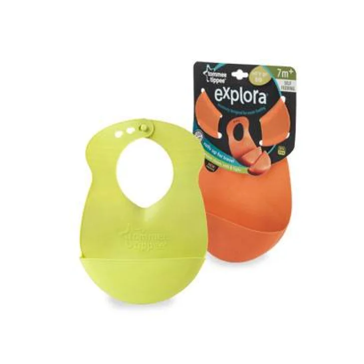 Tommee Tippee Explora Bavaglino Avvolgibile Roll 'n' Go