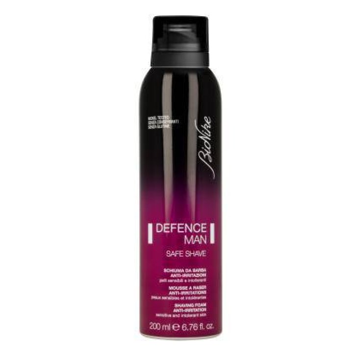 BioNike Defence Man Schiuma da barba delicata 200 ml