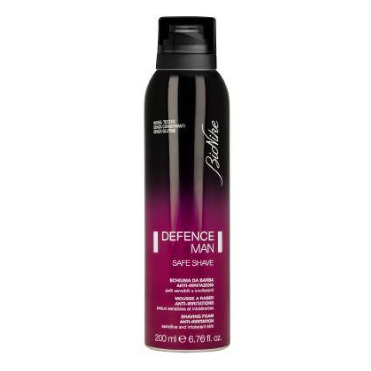 BioNike Defence Man Schiuma da barba delicata 200 ml
