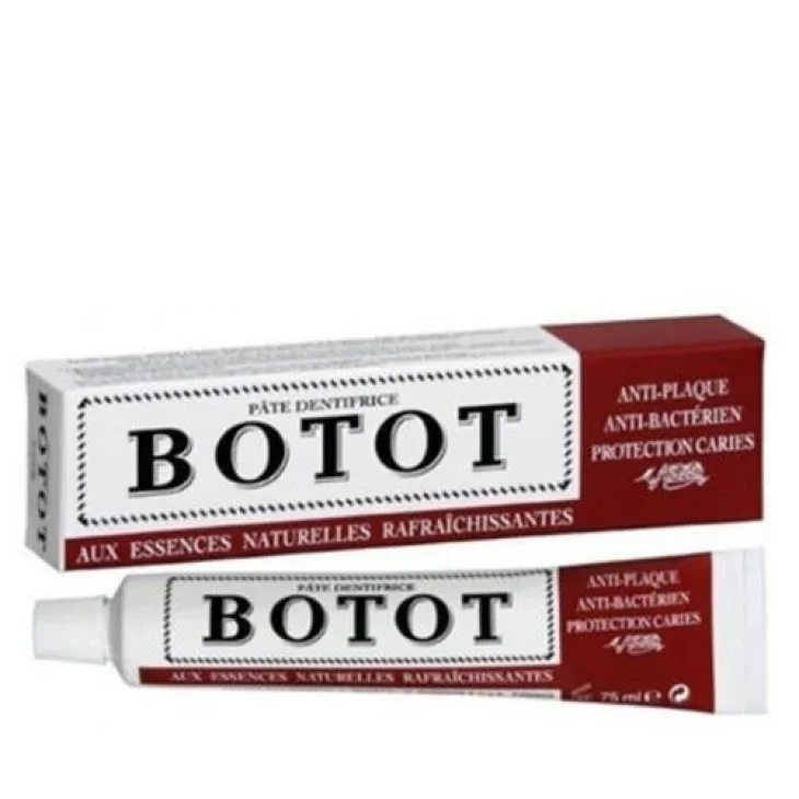 Botot Crema Dentifricia Antiplacca Anticarie con Fluoro 75 ml