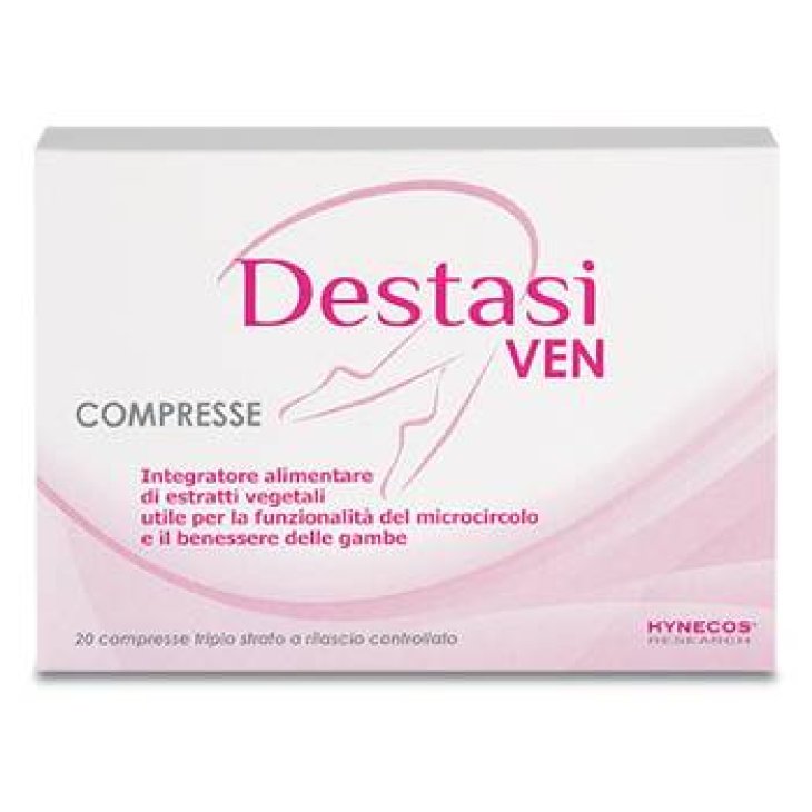 Destasi Ven Compresse Integratore Drenante per le Gambe 20 compresse