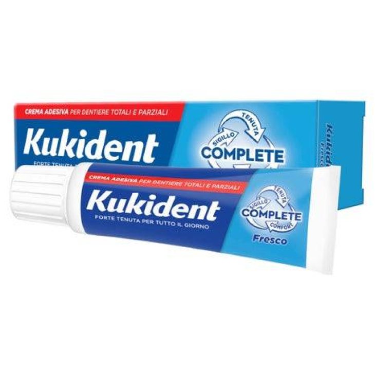 Kukident Complete Fresco Crema Adesiva Per Protesi Dentali 47 G