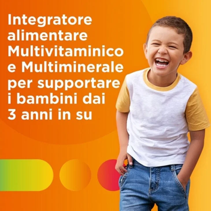 Multicentrum Kids Integratore Vitamine e Minerali Bambini 14 bustine Multicentrum Kids Integratore Vitamine e Minerali Bambini 14 bustine