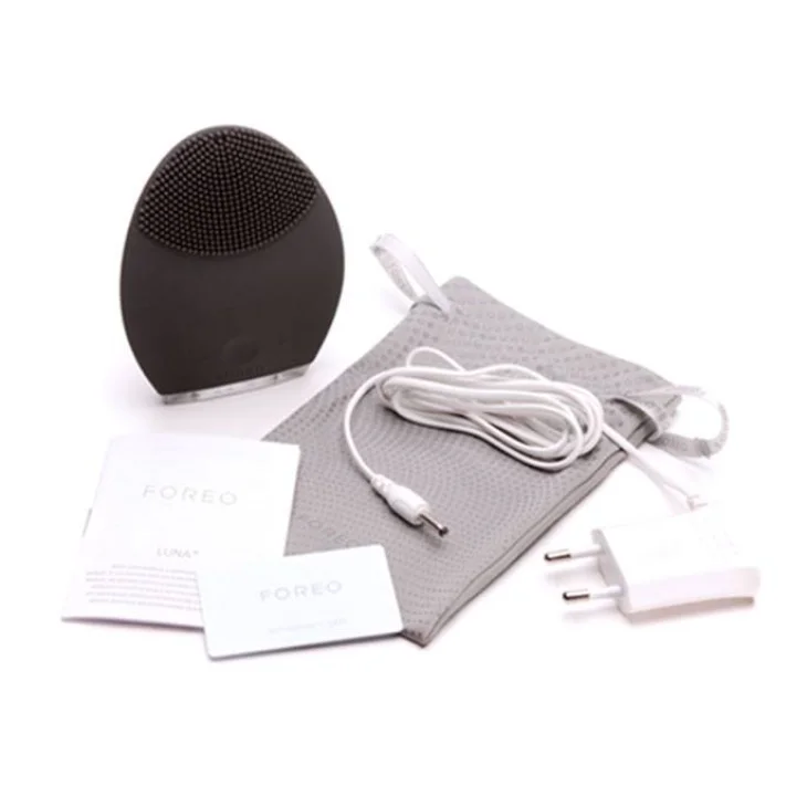 Foreo Luna for Men Dispositivo per la Pulizia del Viso e Pre-Rasatura Nero per Uomo