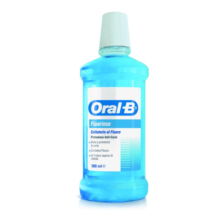 Oral B Fluorinse Collutorio per la protezione contro le carie 500 ml
