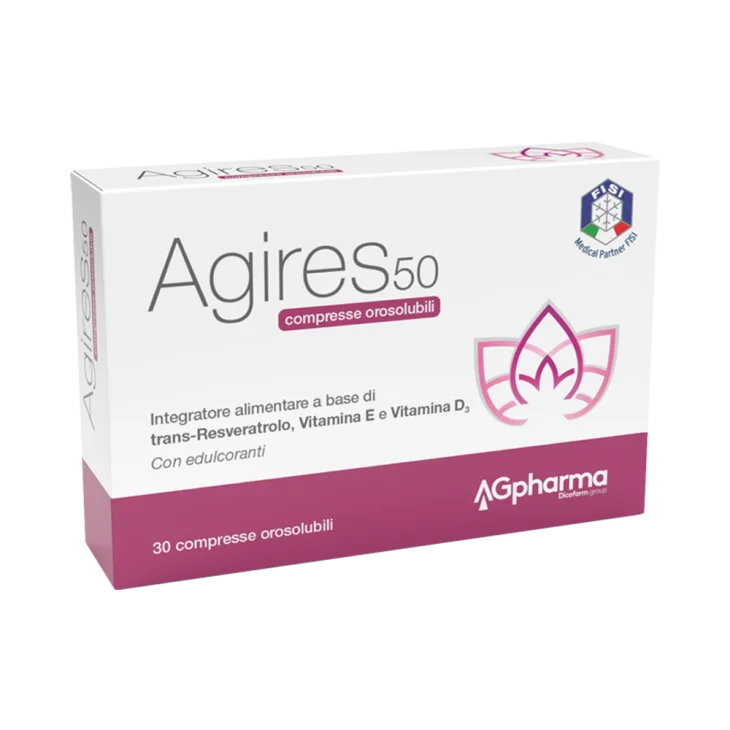 Agires 50 Compresse Orosolubili Integratore per la Menopausa