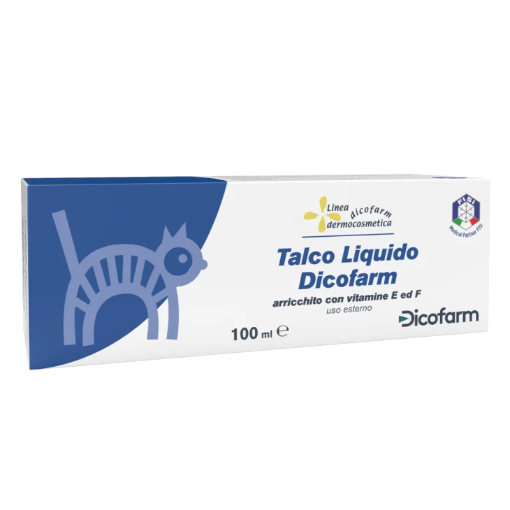Dicofarm Talco Liquido per Bambini 100 ml