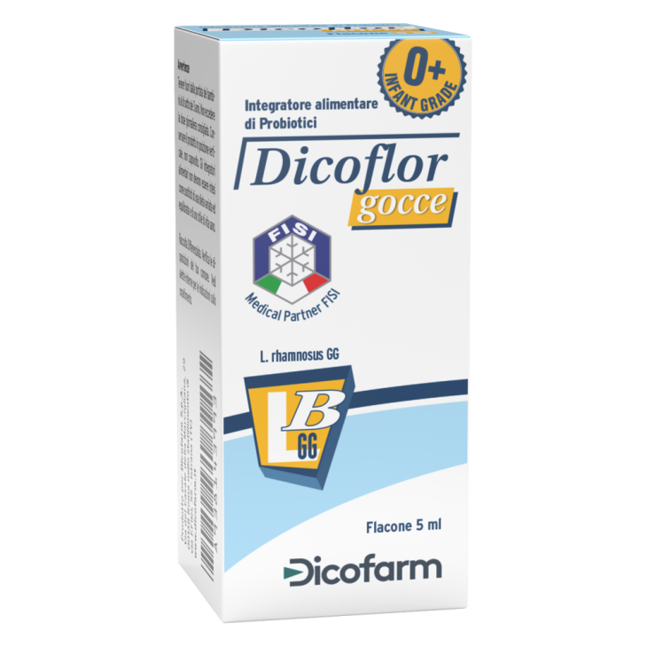 Dicofarm Dicoflor Gocce Integratore Fermenti Lattici per Bambini