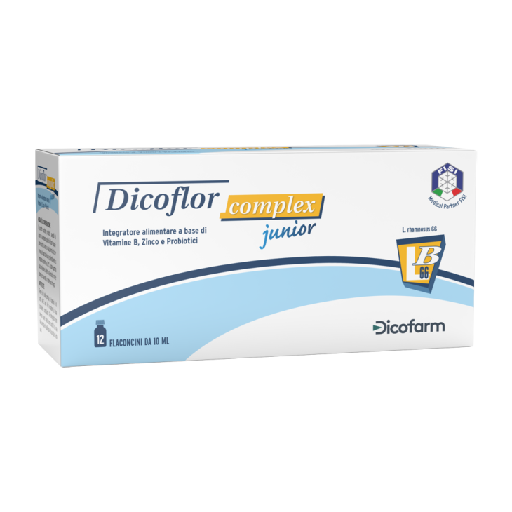Dicofarm Dicoflor Complex Junior Integratori Fermenti Lattici per Bambini
