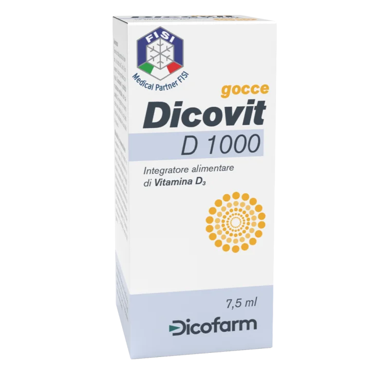 Dicofarm Dicovit D 1000 Integratore Vitamina D3 per Bambini